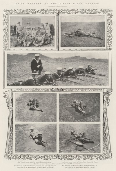 Bisley Rifle Meetingin palkinnon voittajat tekijältä Alfred Hugh Fisher