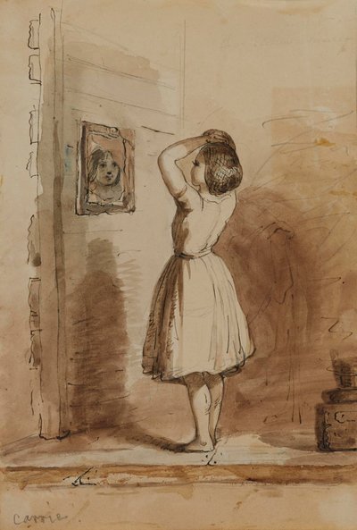 Carrie. WC – Broken Mirrorissa tekijältä Alfred Jacob Miller