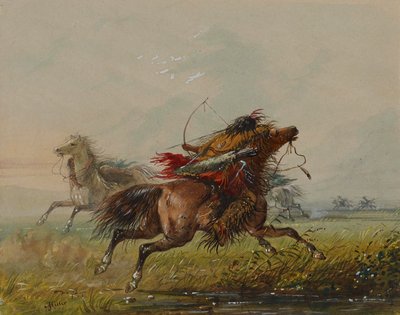 Nuolen väistäminen (varis) tekijältä Alfred Jacob Miller