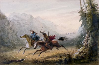 Pako Blackfeetista tekijältä Alfred Jacob Miller