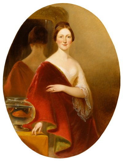 Rouva Decatur Howard Millerin (Eliza Credilla Hare) muotokuva tekijältä Alfred Jacob Miller