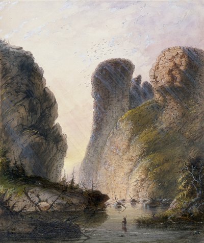 ”Paholaisen portti” tekijältä Alfred Jacob Miller