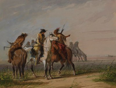 Intiaanitodistus tekijältä Alfred Jacob Miller