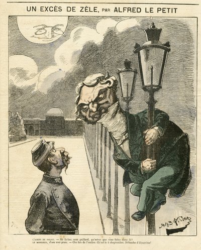 Alfred Le Petityn (1841-1909) kuvitus Le Grelot