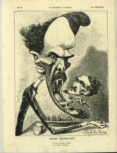 Kuva Alfred Le Pete (1841-1909) teoksessa La Charge (1870), nro 3 tekijältä Alfred Le Petit