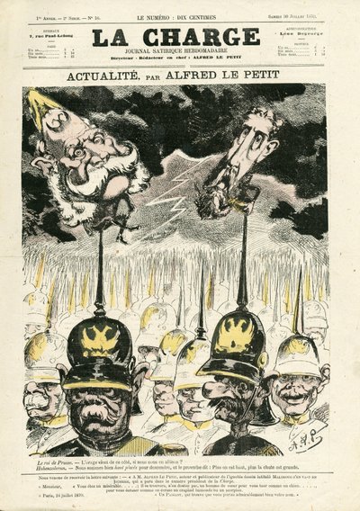 La Charge (1870), numero 16 tekijältä Alfred Le Petit