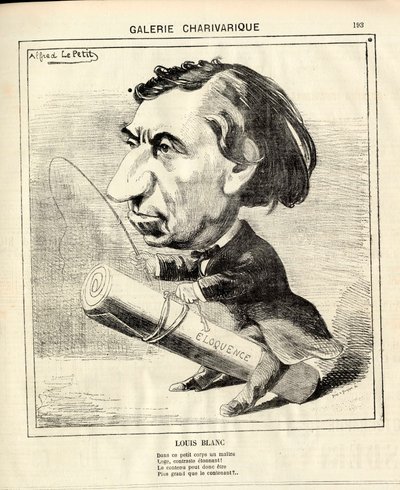 Le Charivari, satiirinen mustavalkoinen tekijältä Alfred Le Petit