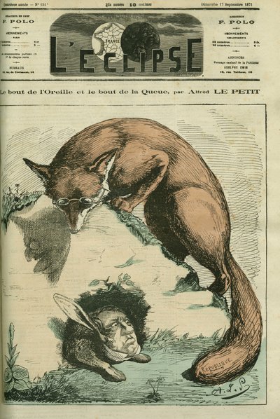 Korvan kärki ja hännän kärki, Adolphe Thiersin kettu - Republique ja Philippe d