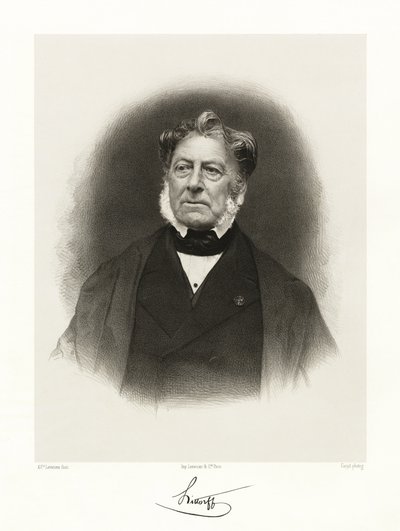 Jakob Ignaz Hittorf, 1865-66 tekijältä Alfred Lemoine