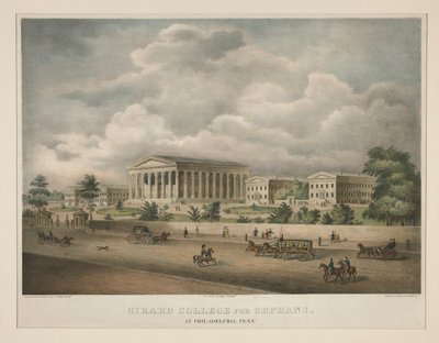 Girard College for Orphans - Philadelphiassa, Pennassa. tekijältä Alfred M. Hoffy