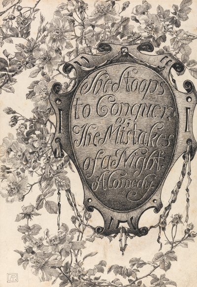 Nimisivu She Stoops to Conqueriin tekijältä Alfred Parsons