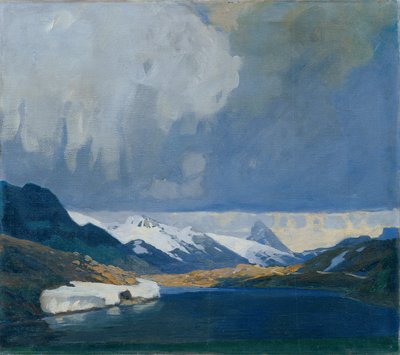 Bernina Ukkosmyrsky tekijältä Alfred Poell