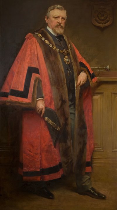 Alderman John Townsendin muotokuva, 1902. tekijältä Alfred Priest