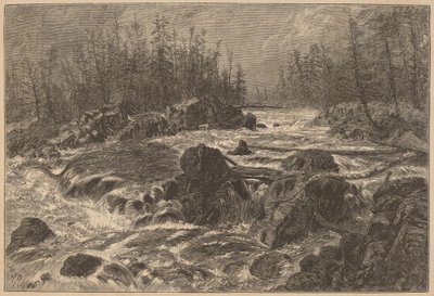 Dalles St. Louisista tekijältä Alfred R. Waud