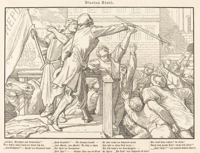 Myös Dance of Death IV tekijältä Alfred Rethel