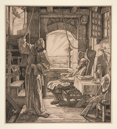 Kuolema ystävänä tekijältä Alfred Rethel