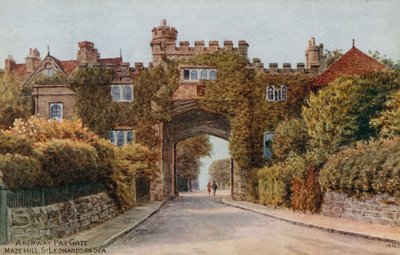 Archway Pay Gate, Maze Hill, St Leonards-on-Sea tekijältä Alfred Robert Quinton