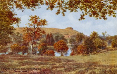 Chanctonbury Ring, Wiston Pondista, South Downsista tekijältä Alfred Robert Quinton