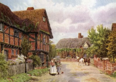 Mökit, East Hagbourne tekijältä Alfred Robert Quinton