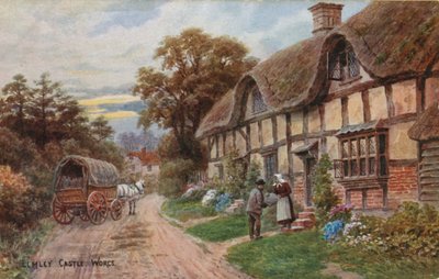 Elmleyn linna, Worcestershire tekijältä Alfred Robert Quinton