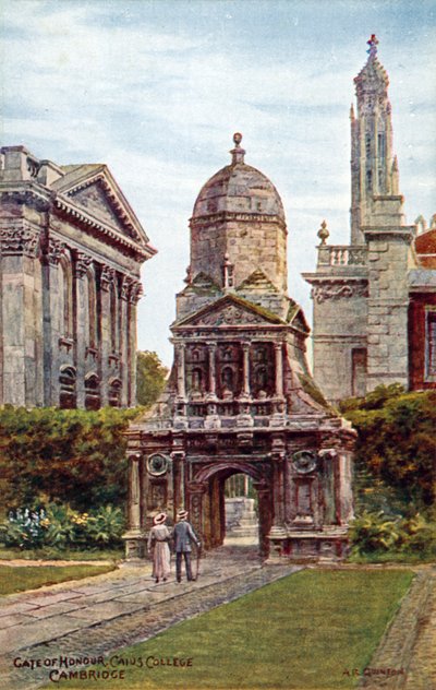 Gate of Honour, Caius College, Cambridge tekijältä Alfred Robert Quinton