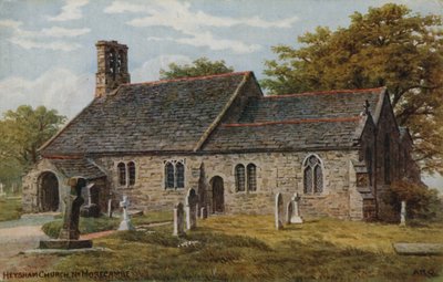 Heyshamin kirkko, Nr Morecambe tekijältä Alfred Robert Quinton
