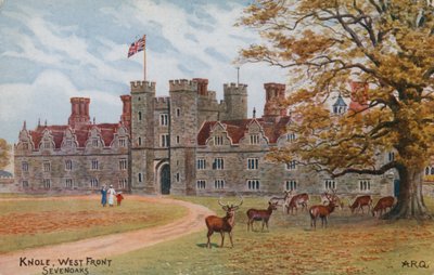 Knole, West Front, Sevenoaks tekijältä Alfred Robert Quinton
