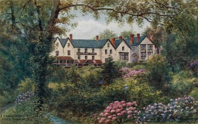 Llandrindod Wells, Rock Park Hotel tekijältä Alfred Robert Quinton