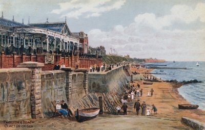 Pavilion und Beach, Clacton-on-Sea tekijältä Alfred Robert Quinton