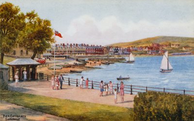 Laiturin sisäänkäynti, Swanage tekijältä Alfred Robert Quinton