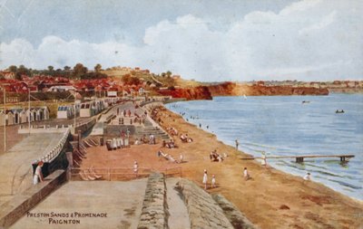 Preston Sands ja Promenade, Paignton tekijältä Alfred Robert Quinton