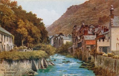 Lyn Valley, Lynmouth tekijältä Alfred Robert Quinton