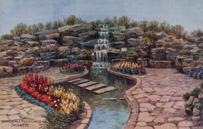 Vesiputous, Rock Gardens, Skegness tekijältä Alfred Robert Quinton