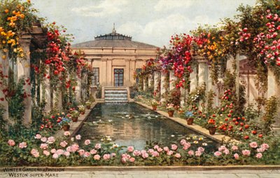 Talvipuutarha ja paviljonki, Weston-Super-Mare tekijältä Alfred Robert Quinton