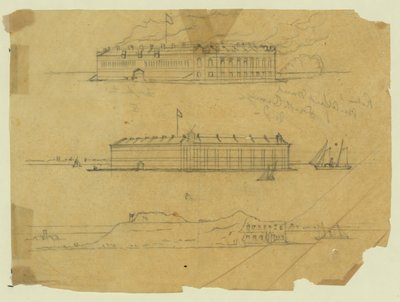 Fort Sumter tekijältä Alfred Rudolph Waud