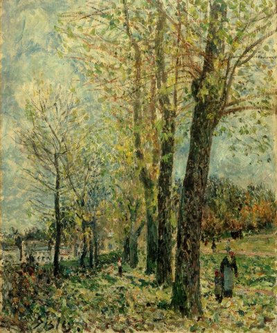 A.Sisley, Maisema Moret