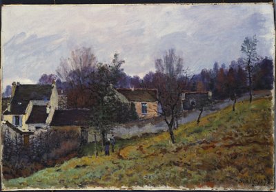 Syksy Louveciennesissä, 1873 tekijältä Alfred Sisley