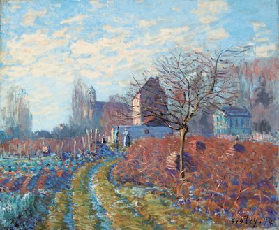 White Jelly - Saint-Martinin kesä, 1874 tekijältä Alfred Sisley