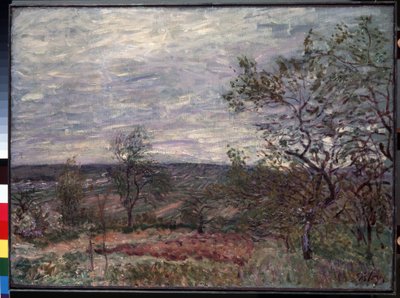 ""Journee de vent a Veneux"" (Tuulinen päivä Veneux