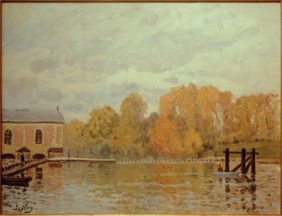 Tulva Marlyssa tekijältä Alfred Sisley