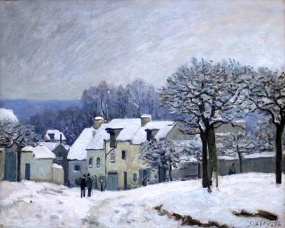  Place du Chenil Marlyssä tekijältä Alfred Sisley