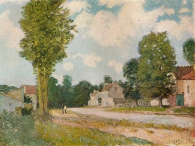 Tie Versaillesiin, 1800-luku, 1929 tekijältä Alfred Sisley