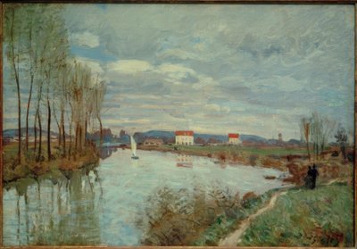 Seine Argenteuilissa tekijältä Alfred Sisley