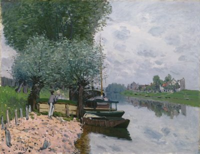 Seine Bougivalissa tekijältä Alfred Sisley