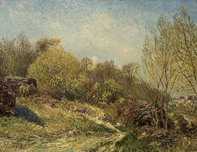 Maisema tekijältä Alfred Sisley