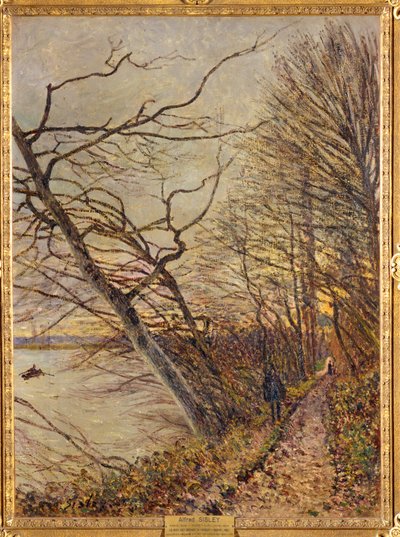Le Bois des Roches, Veneux-Nadon ... tekijältä Alfred Sisley