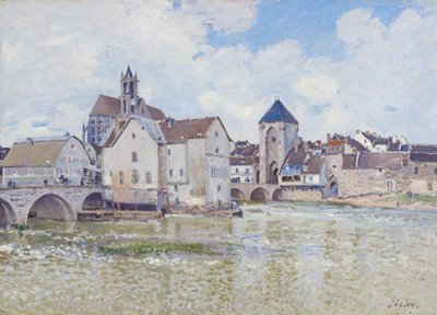 Moretin silta tekijältä Alfred Sisley