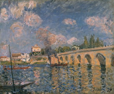 Sevresin silta tekijältä Alfred Sisley