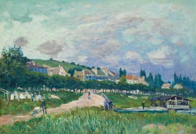 Le lavoir (Pesuhuone) tekijältä Alfred Sisley