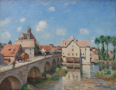 Moretin silta tekijältä Alfred Sisley
